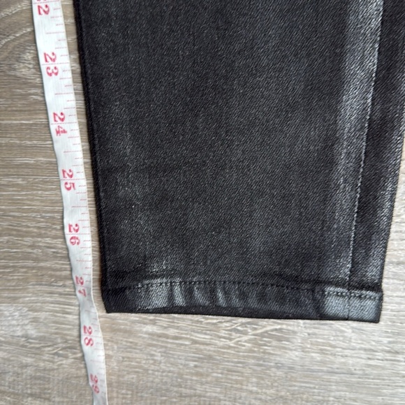 Citizens of Humanity Rocket High Rise Coated Skinny in Black - Picture 10 of 13